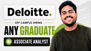 Deloitte USI Recruitment 2026 | Associate Analyst - Executive Assistant Support | Apply Now!