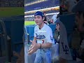V's Sweetest Fan Interactions Dodgers First Pitch! #taehyung #shorts