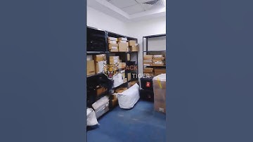 Looking for strong | Slotted angle racks #SlottedAngleRack #StorageSolutions #Warehouse #HeavyDuty