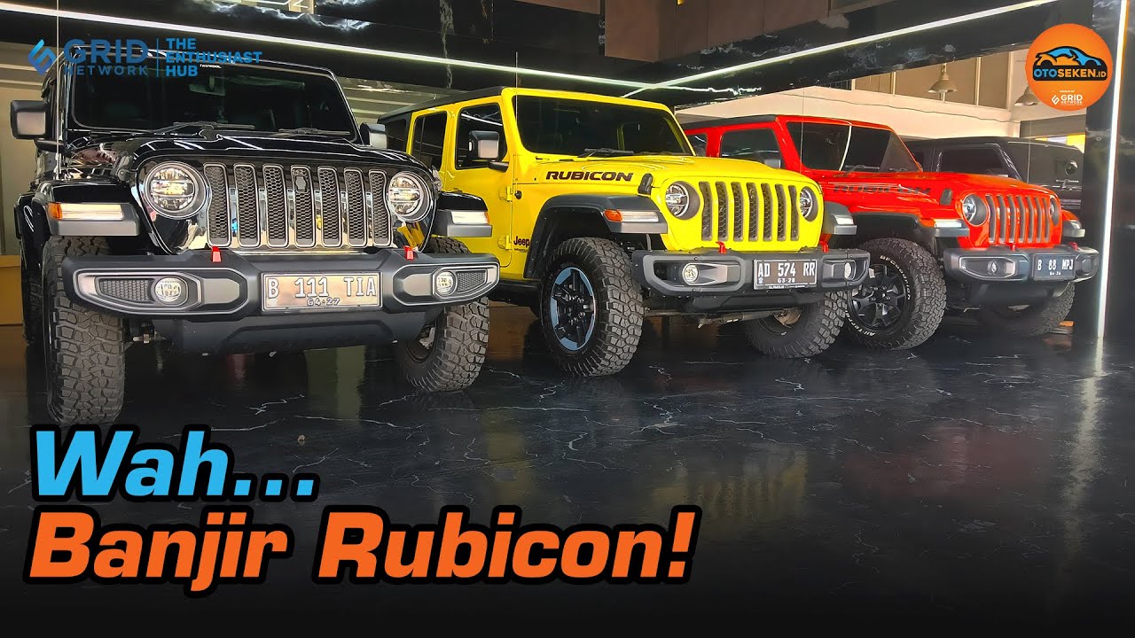 Cocok Buat Yang Terlanjur Kaya Dari Lahir, Jeep Wrangler JL Rubicon Melimpah Di Sini