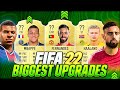 FIFA 22 | BIGGEST RATINGS UPGRADES IN FUT 22!!😱🔥| w HAALAND MBAPPÉ LEWANDOWSKI &amp; BRUNO FERNANDES💪