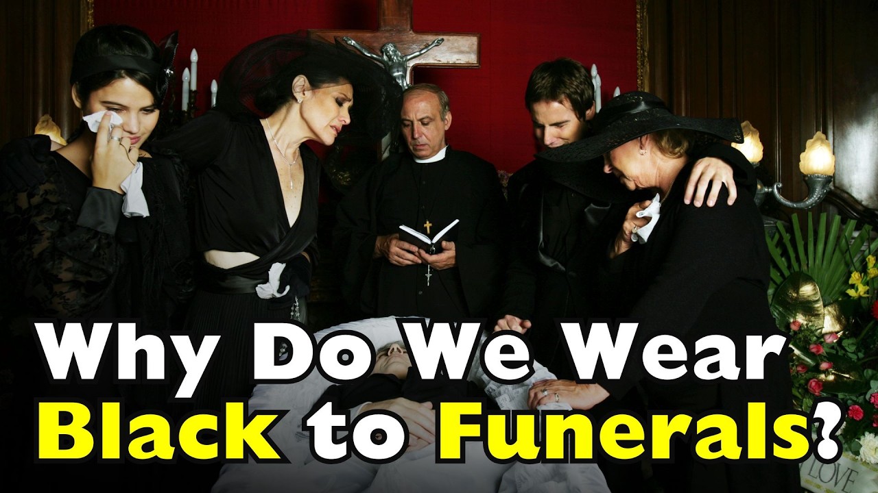 Why Do People Wear Black to Funerals? [ID0619] - YouTube