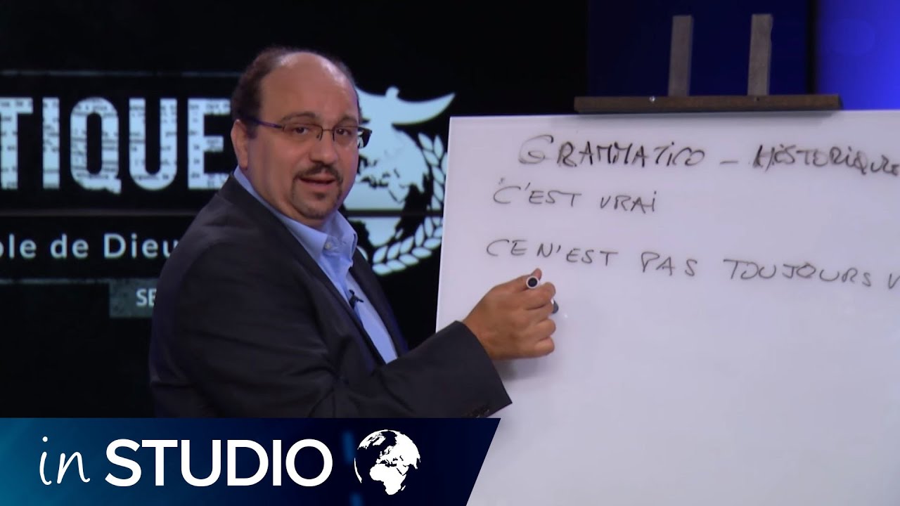 Herméneutique : l'art d'interpréter la parole de Dieu - partie 9 - In Studio - Donato Anzalone