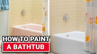 How To Paint A Bathtub  Ace Hardware