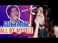 ESTA VERSIÓN ES MEJOR! | Dimash - All By Myself (THE SINGER) | Vocal Coach reacción y análisis