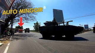 Viralkan!! Video Singkat Konvoi TNI ini Bikin Bangga