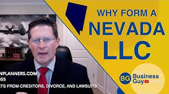 Why Form a Nevada LLC? 