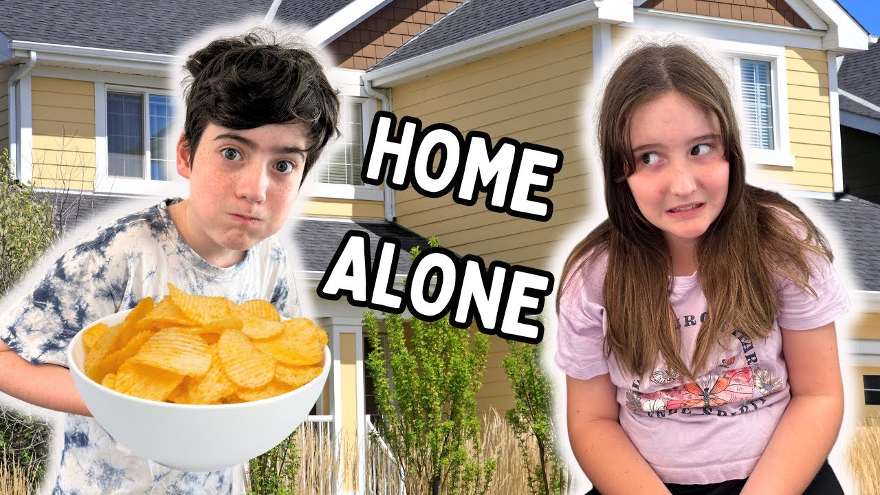 HOME ALONE: MOM & DAD ARE AWAY SO THE KIDS WILL PLAY