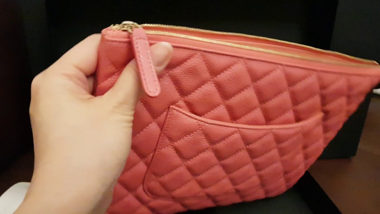 Unboxing💖Chanel 2018💖Cavier O Case medium