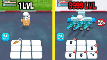 MAX LEVEL in Fly Challenge: Build a Plane Gameplay Walkthrough