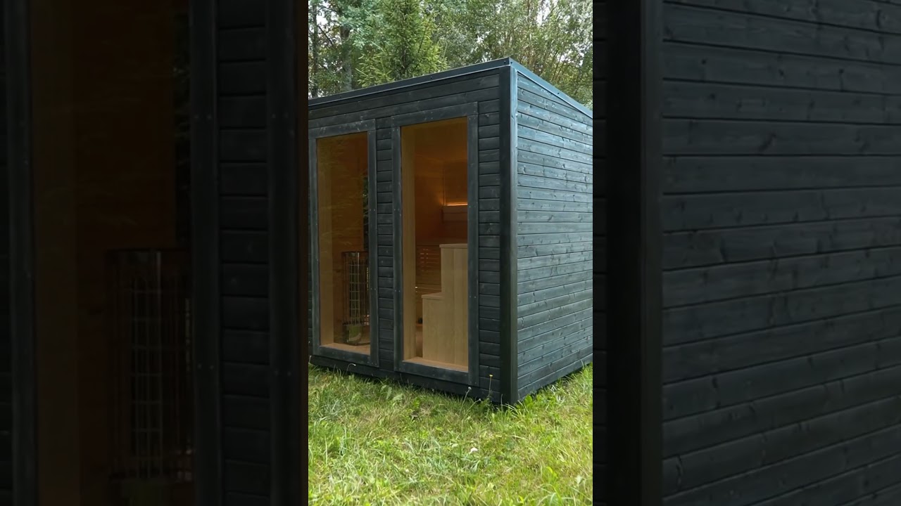 Premium Insulated Garden Sauna 
