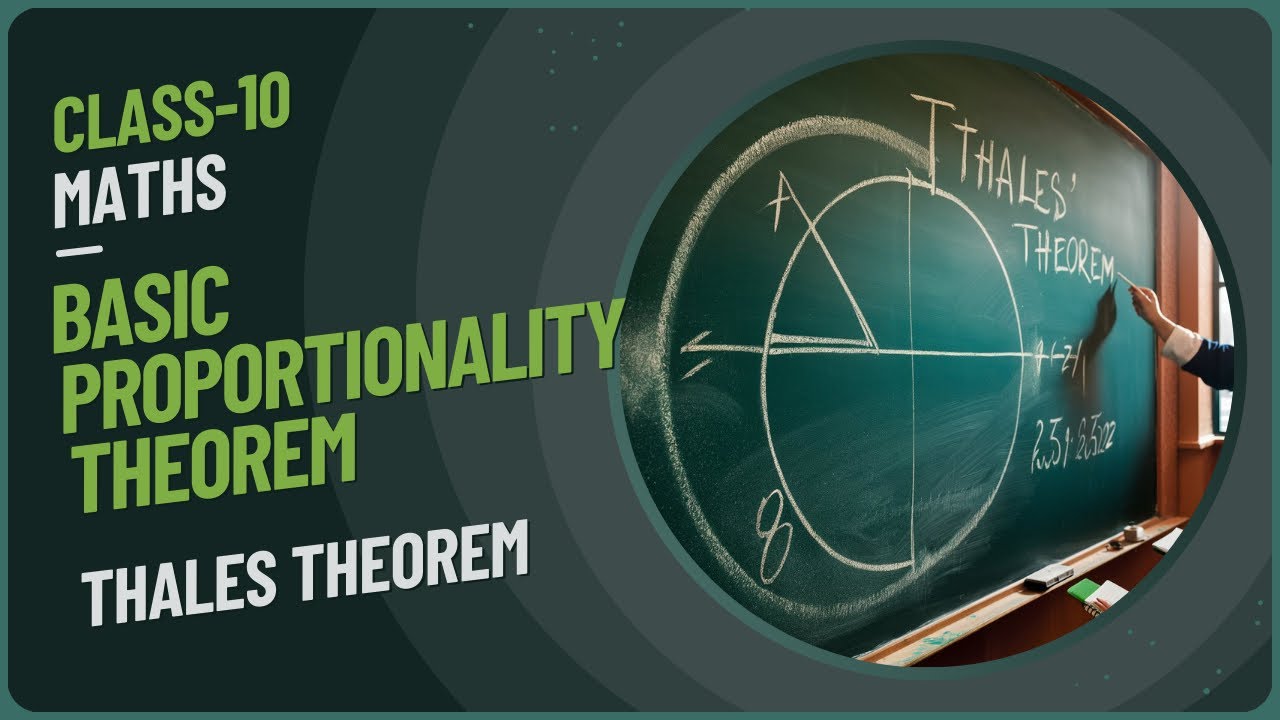 Basic Proportionality Theorem (BPT) or Thales Theorem | Class 10 Maths ...