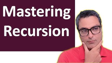 Recursie onder de knie krijgen