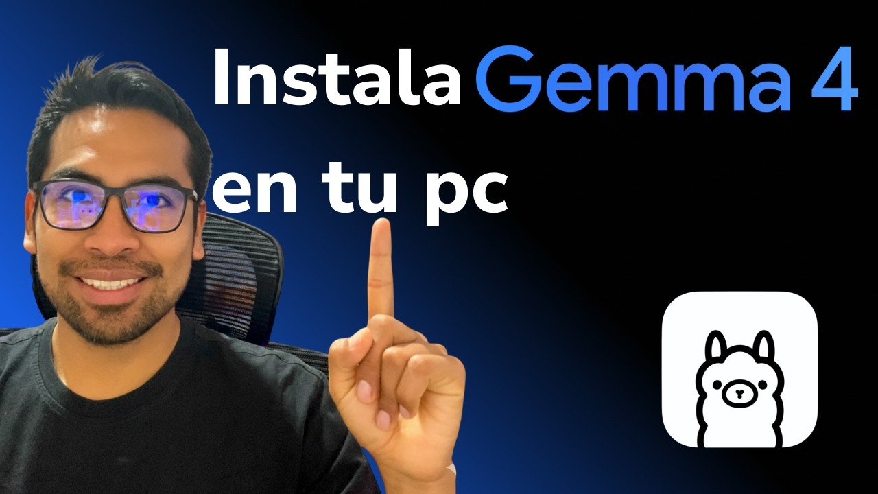 Gemma 4 en tu computador: Instalación y Configuración con Ollama - YouTube