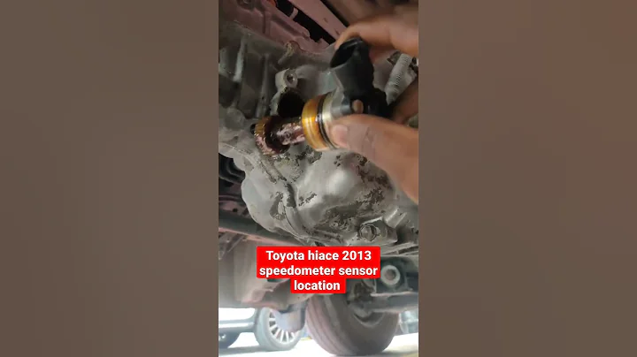 2013 Toyota hiace speedometer sensor location#shortsvideo - DayDayNews