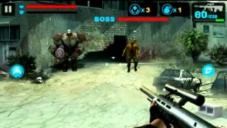 Boss 3  AUG  Zombie Frontier  Guide Gameplay Walkthrough Android App FPS screenshot 3