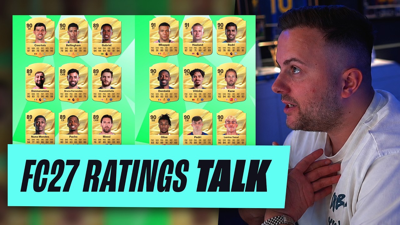 GamerBrother REAGIERT auf die NEUEN RATINGS von EAFC27 😱