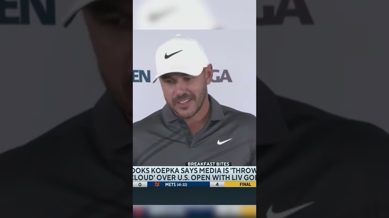 Brooks Koepka rips media for LIV Golf questions 