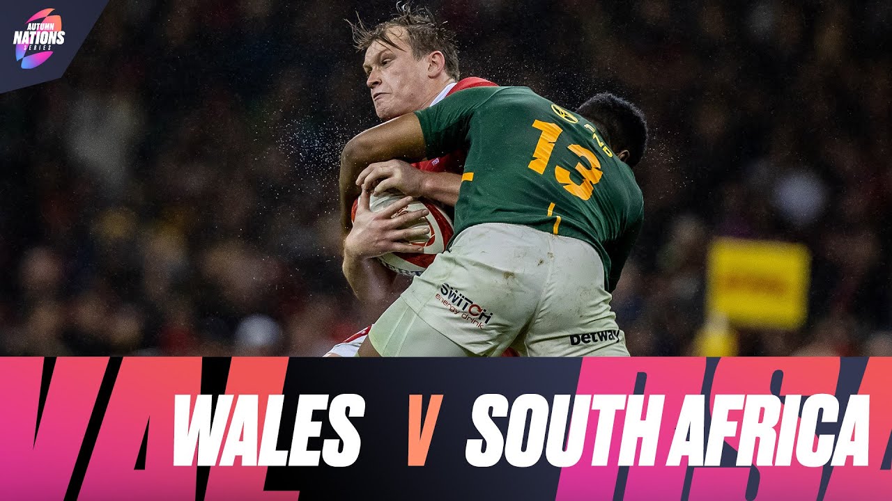 Wales v South Africa Extended Match Highlights Autumn Nations Series