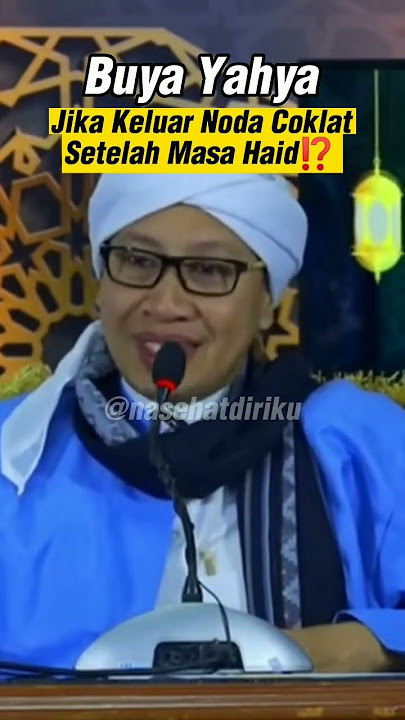 🔴Masih Keluar Flek setelah Masa Haid Selesai, Apakah Puasa Batal⁉️#part1 #buyayahyamenjawab