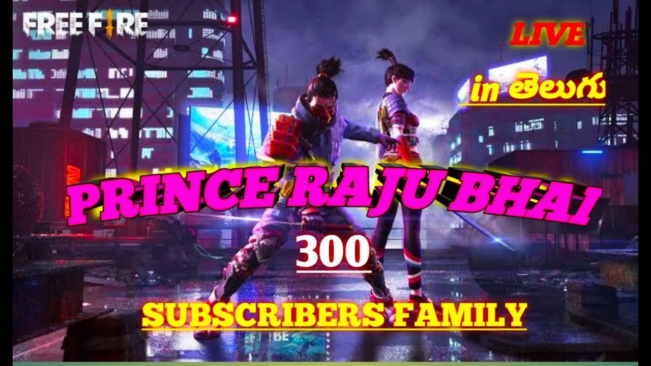 Prince Raju Bhai Gaming Is Funny Live In తెలుగు Pleyer And Muna Bhai ...