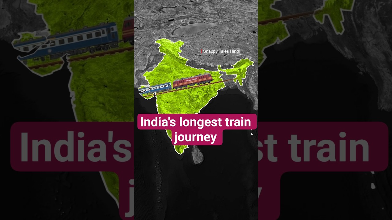 India's Top 3 longest Train Journey