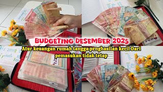 Download Lagu ATUR KEUANGAN RUMAH TANGGA PENGHASILAN KECIL BULAN DESEMBER 2025 DARI GAJI TIDAK TETAP ‼️ MP3