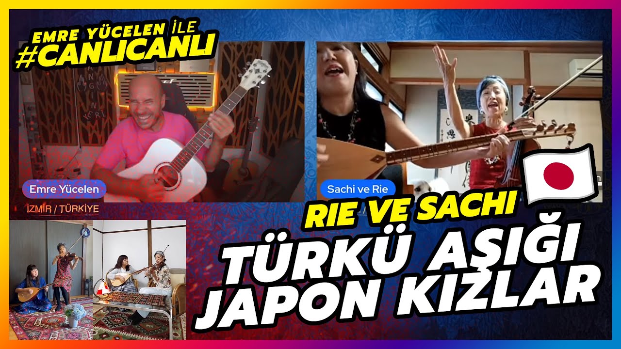 TÜRKÜ AŞIĞI JAPON KIZLAR ! RIE VE SACHI #sürprizkonuk