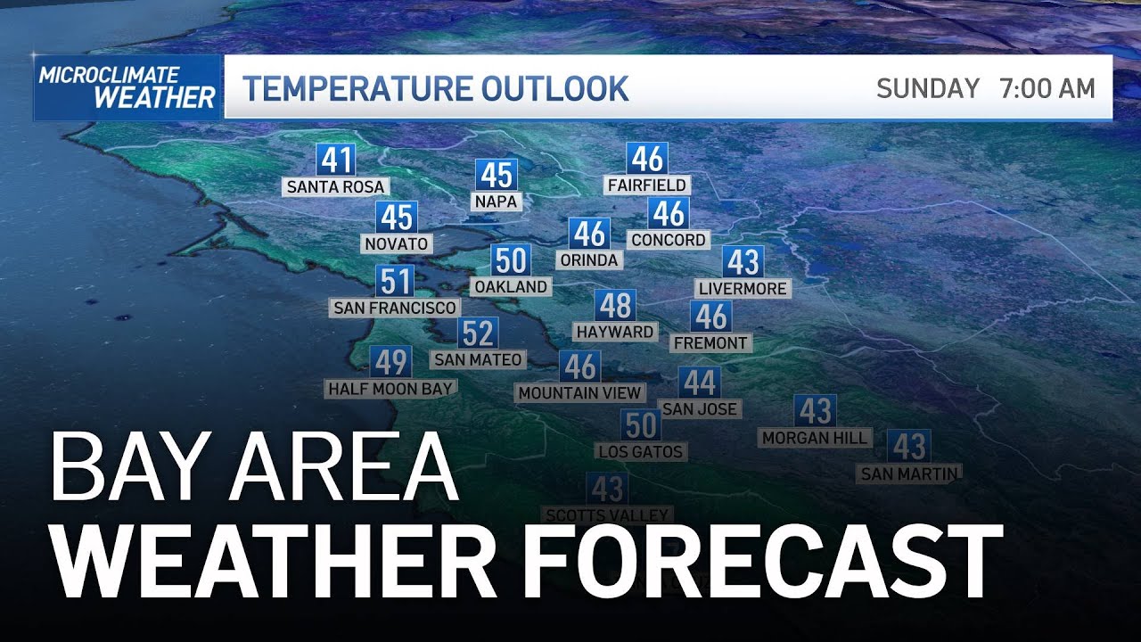 Bay Area Forecast: Chilly Morning, Mild Afternoon - YouTube