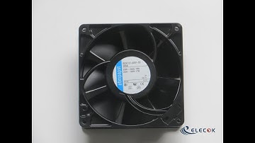 W2K121-AA01-53 Server-Square Fan W2K121-AA01-53  230V 18/17W  with socket connection