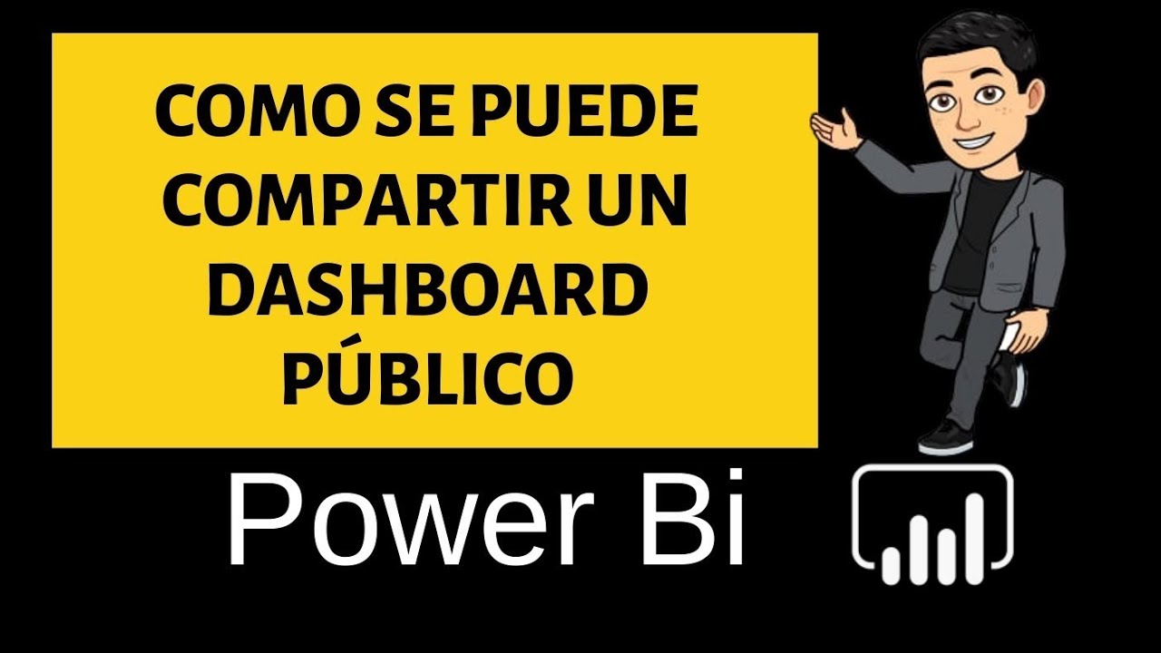 Compartir un Dashboard publico en power BI - YouTube