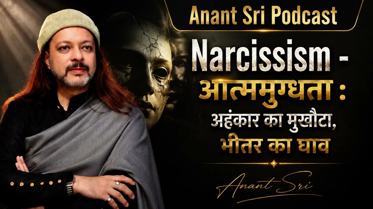 Problem Of Narcissism - आत्ममुग्धता - अहंकार का मुखौटा या भीतर का घाव - Anant Sri Podcast