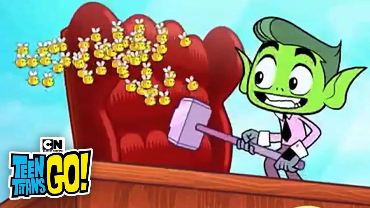 Dancing for Bees I Teen Titans Go! I Cartoon Network - YouTube