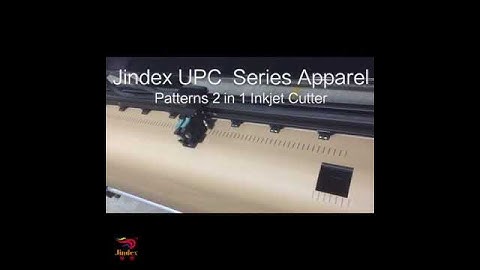Jindex UPC Series Cutter Plotter for pattern making