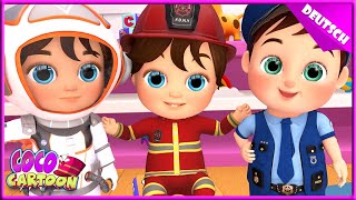 Joblied | und mehr Kinderreime | Kinderlieder | Coco Cartoon Deutsch