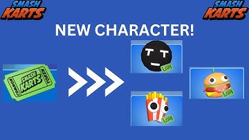 GETTING A NEW CHARACTER IN SMASH KARTS!