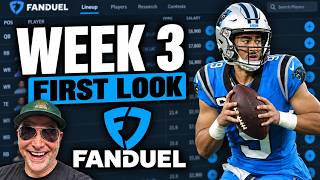 NFL DFS Week 3 Strategy for Fanduel 2026 News