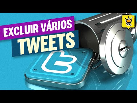 Vídeo: 4 maneiras de excluir todos os tweets