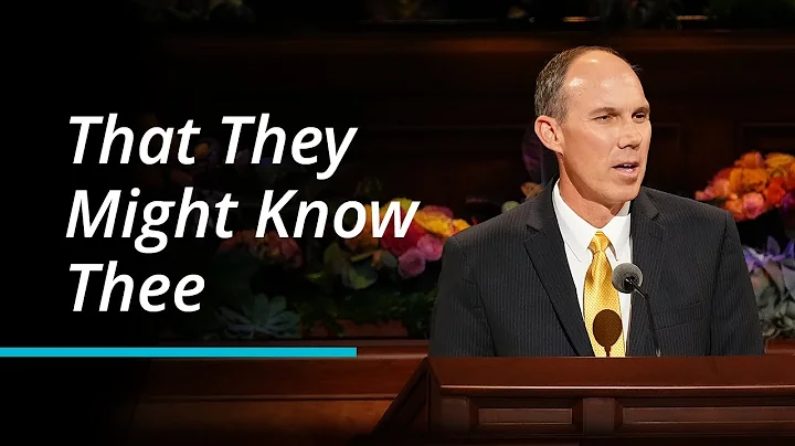 That They Might Know Thee | Jonathan S. Schmitt | ...