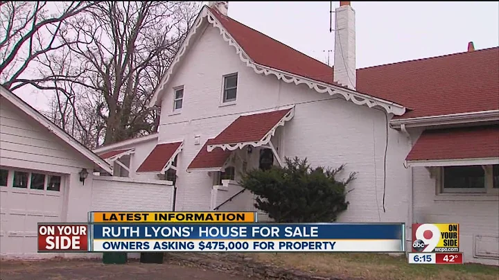 Ruth Lyons' house for sale