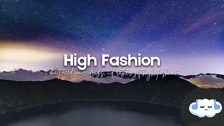 Addison Rae - High Fashion (Clean - Lyrics)