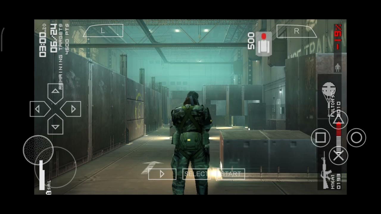 Metal Gear Solid Peace Walker PPSSPP GAMEPLAY (NO COMMENTARY) [DESTROY THE BARRICADE] YouTube