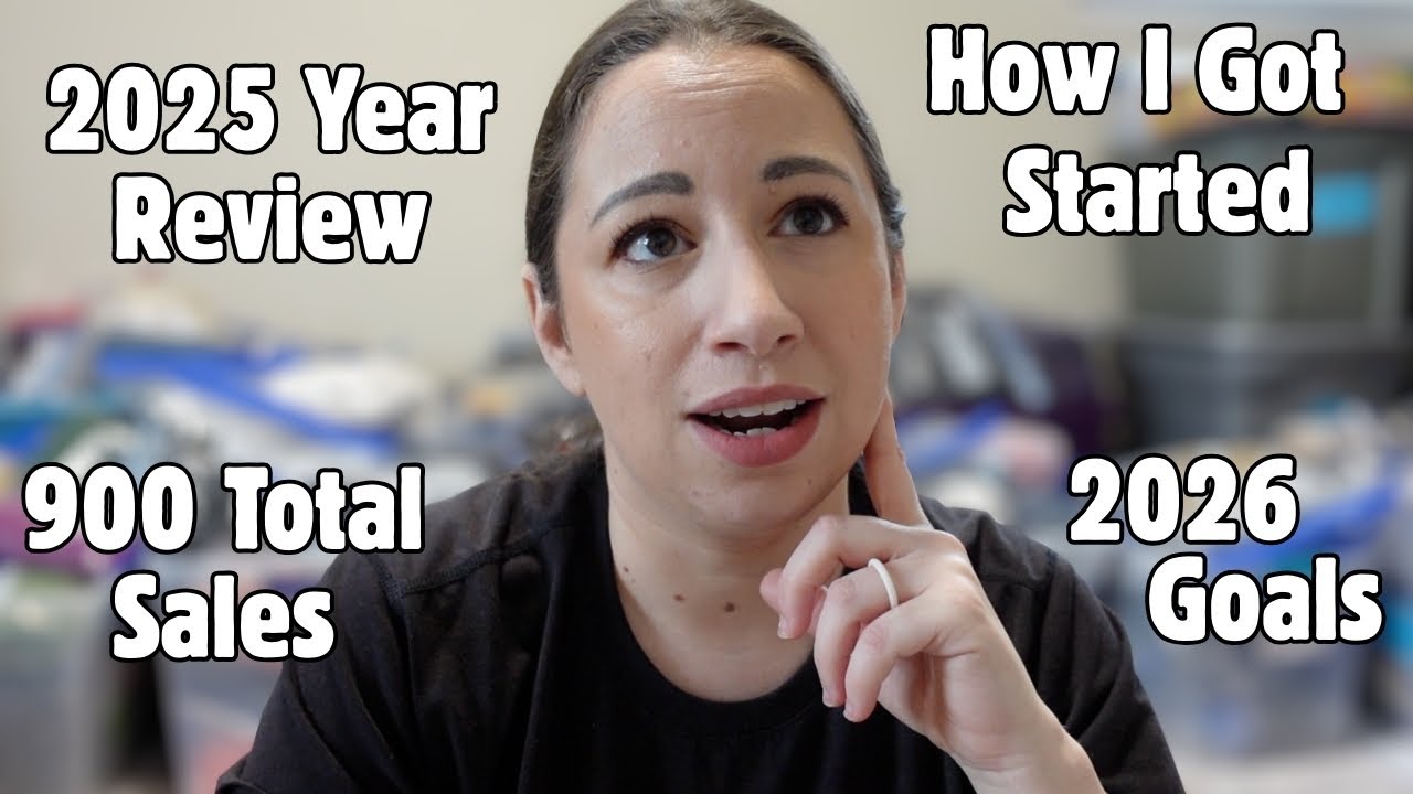 Recapping My First Year Reselling Online and Setting Goals for 2026