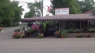 Story Farms Produce Roadside Farmers Market in Catskill Upstate NY.