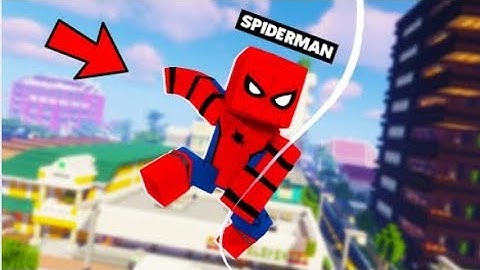 How to Make SPIDERMAN SUIT in Craftsman : Building Craft
