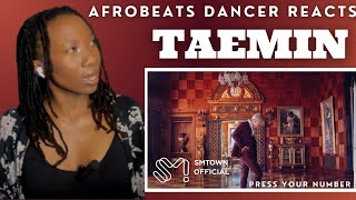 TAEMIN 태민 ‘Press Your Number’ Performance Video Ver.2 - Afrobeats Dancer Reacts