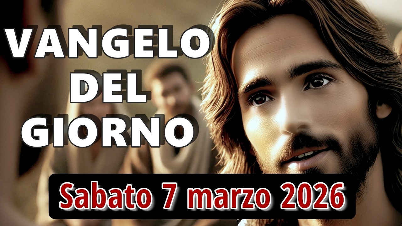 VANGELO DEL GIORNO SABATO 7 MARZO 2026 ❤️  Il figlio perduto e il Padre che corre incontro