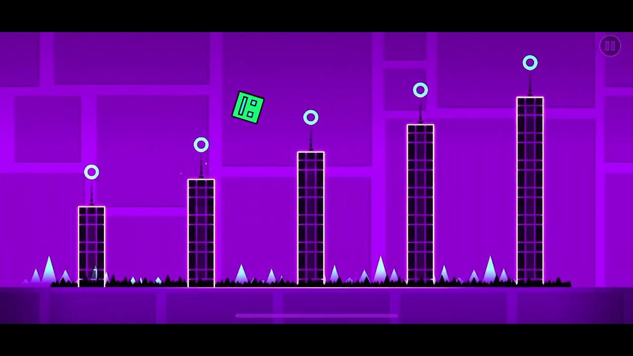 Geometry Dash but played by a noob - YouTube
