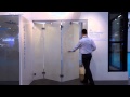 Bi-folding frameless doors from ESG featuring ESG Switchable LCD Privacy Glass Bi-folding frameless doors from ESG featuring ESG Switchable LCD Privacy Glass