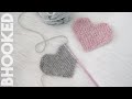 Knitted Hearts for Valentine's Day! ❤